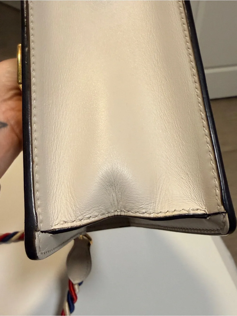 Gucci Sylvie Mini Top Handle Bag with Braided Strap, Dust bag and COA